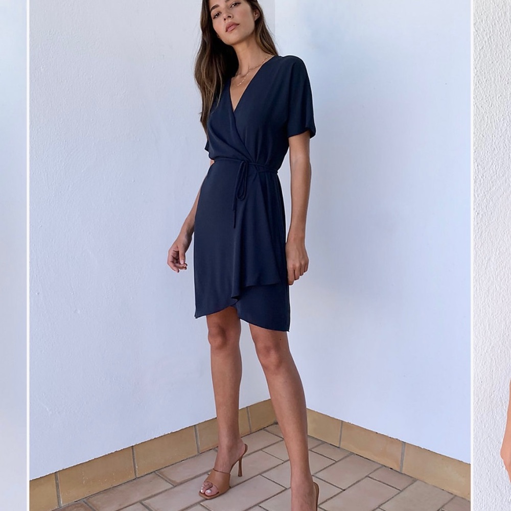 Aritzia Babaton Wrap Dress